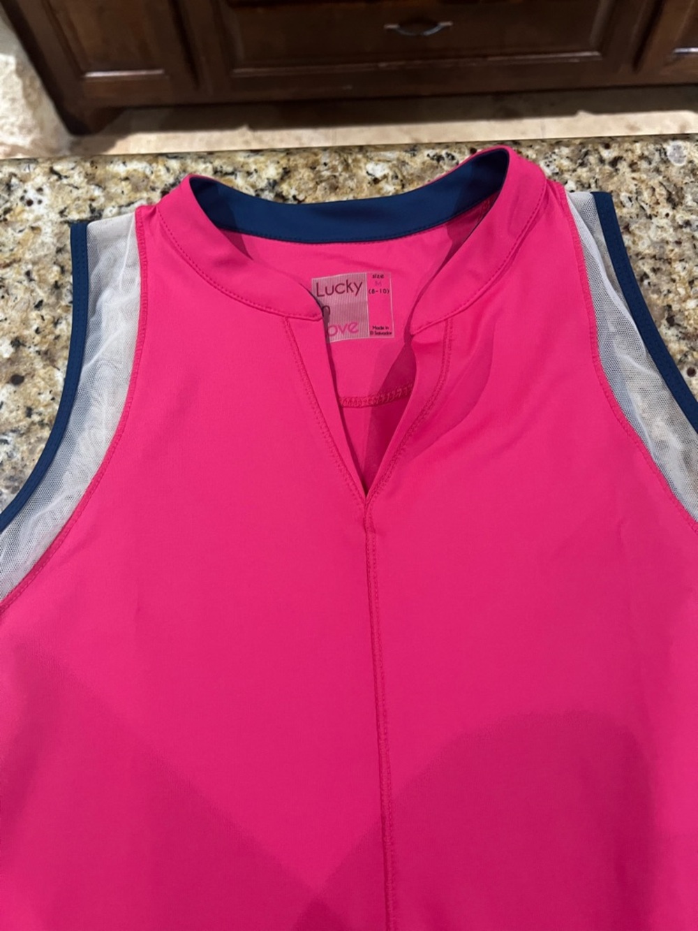 New - Lucky in Love Do The Twist Polo Tank | Size Medium - Picture 5 of 9